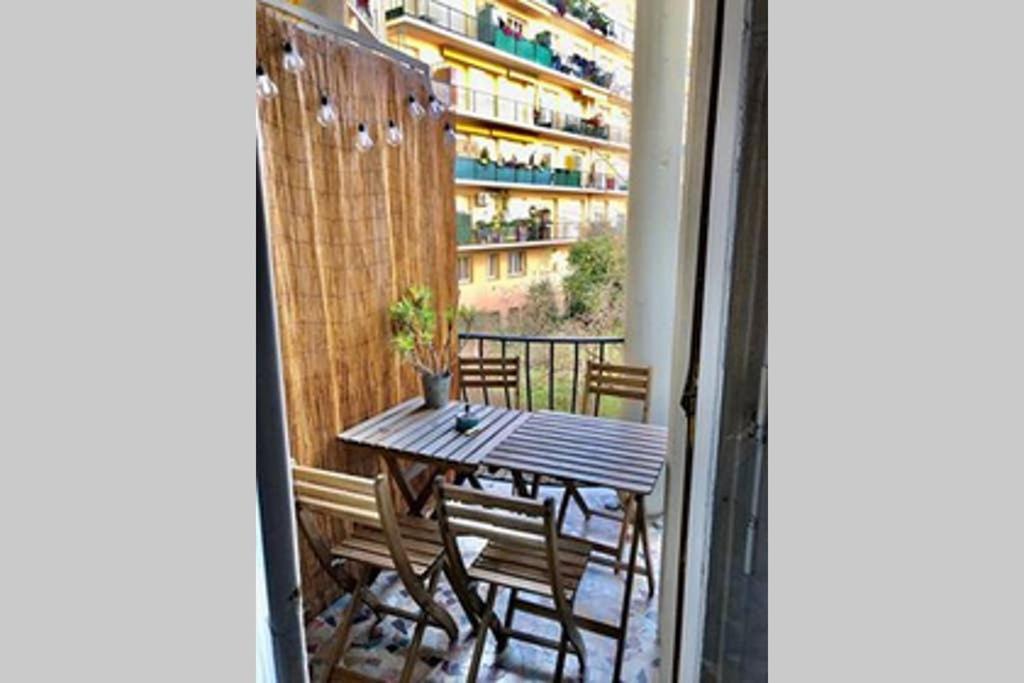 Appartement Nice Proche Mer Et Centre Zewnętrze zdjęcie